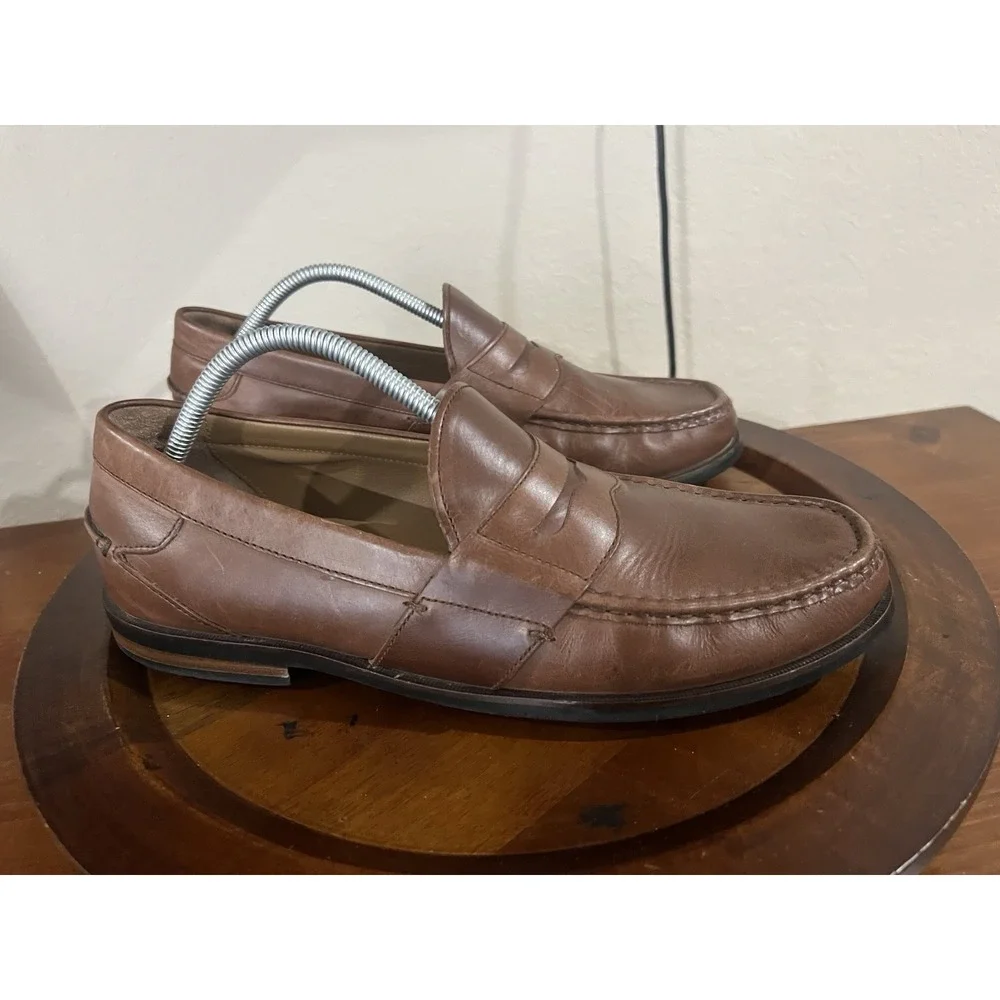 Cole‎ Haan Mens Pinch Maine Hand Sewn Leather Penny Loafers Mens 11.5 M Slip On